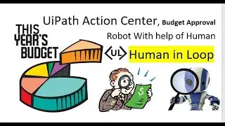 UiPath Action Center | Budget Approval | Human in Loop Use Case | UiPath Learner