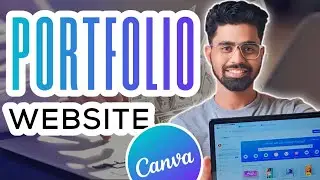 How To Make A Portfolio In Canva For Free || Portfolio Website Kaise Banaye