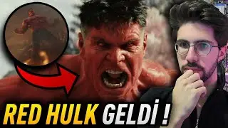 Red Hulk İlk Bakış - Captain America Brave New World Fragman Reaksiyon ve İncelme