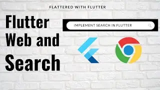 Flutter Web and Search | Implement search in Flutter Web | Search in Flutter Web@aseemwangoo#flutter