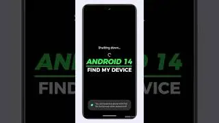 😮 Android 14 Find My Device will work even when your phone is OFF. #Android14 #Google #pixel