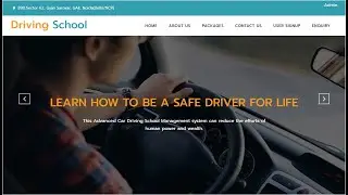 Car Driving School Management