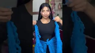 Shawl hack😱|latest top style