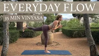 Everyday Yoga Vinyasa Open And Awake | 35 Min Yoga Flow