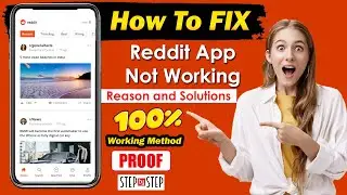 How to fix: Reddit App not working - New Updated Method in 2024