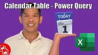 Create a Calendar Table From Date to Today