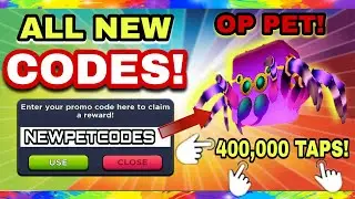 ALL *NEW* CODES OF TAPPING SIMULATOR 2020! OP PET [ROBLOX]