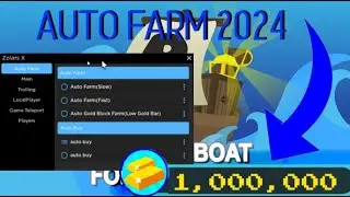 Build a boat OP script showcase (Autofarm, INF gold, etc.)