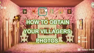 ACNH How To Obtain Your Villagers Photos (Tips)