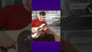 Мелодичная аккордовая игра на бас-гитаре 