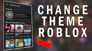 How To Enable Dark Theme On Roblox | Switch To Dark Theme