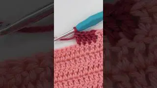 Super easy way to change colours mid row! 🙌🏼 