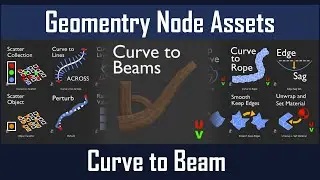 Geometry Node Assets: Curve to Beam