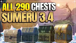 ALL Chest Locations in Desert Of Hadramaveth - Sumeru 3.4 | In Depth Follow Along |【Genshin Impact】