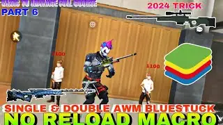 DOUBLE & SINGLE AWM Macro in Free fire Bluestuck | Free fire awm macro bluestuck 