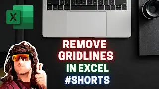 How to remove or add Gridlines in #excel #shorts #howto