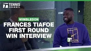 Frances Tiafoe Talks Caitlin Clark and WNBA | 2024 Wimbledon First Round