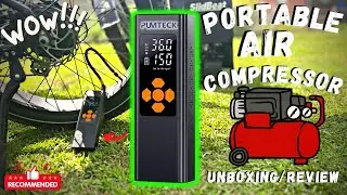 Tire Inflator Portable Air Compressor Amazon - Unboxing/Review