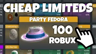 Sniping Limiteds For 100 Robux!