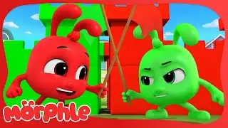 Morphles Red vs Green Challenge | Cartoons for Kids | Mila and Morphle