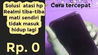 cara atasi hp Realmi tiba-tiba mati sendiri