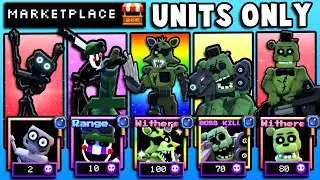 I Used MARKETPLACE Units ONLY! *250 SOULS CHALLENGE* (Five Nights TD)