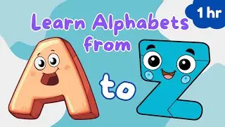 LETS LEARN ALPHABETS ! 🥳 | Words from each alphabet | Vocabulary for Kids