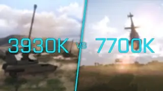 3930k vs 7700k - Arma 3: YAAB Benchmark