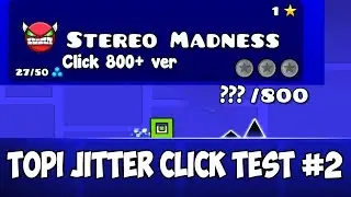 If you want ' JITTER CLICK MASTER ' play this | Topi Geometry Dash #3