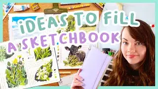 Ideas to fill your sketchbook! 🎨 Drawing prompts & inspiration