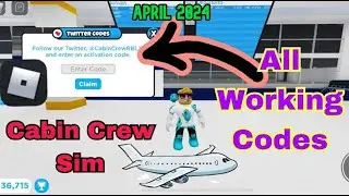 All Working Codes Cabin Crew Simulator (April 2024) (Roblox)