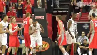 Highlights: #2 New Mexico 64, #1 San Diego State 58