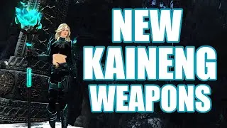 GW2 - New Kaineng Weapons Preview - Showcase - Guild Wars 2 End of Dragons