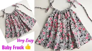 Very Easy Baby Frock Cutting and Stitching | Baby Frock cutting and stitching