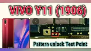 Vivo Y11 Pattern Unlock Testpoint | Y11 1906 Pin & Password | Hard Reset