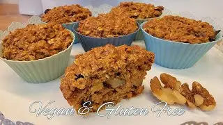 Healthy Morning Glory Muffin Recipe (Vegan and Gluten Free)