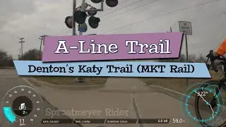 A-train Rail Trail - Denton Katy Trail - MKT Railroad