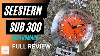 Seestern Vintage Sub 300 Doxa Homage watch. Full Review. How good is it and should you buy one? HD