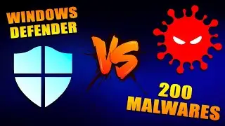 O Defender melhorou? Windows Defender X 200 Malwares (11/2024)