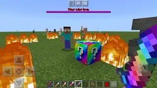 Rainbow Lucky Block MOD in Minecraft PE