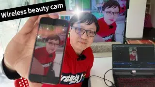 Smartphone = Wireless Beauty Cam for OBS streaming!