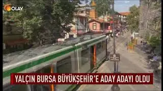 Sedat Yalçın Bursa Büyükşehir'e aday adayı oldu