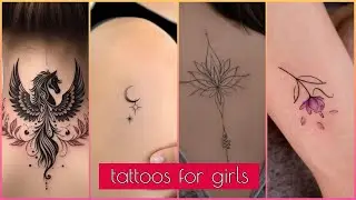 Top 10+ Trending Tattoo For Girls 2025/Beautiful Tattoo Designs For Girls/Small Tattoos For Girls!
