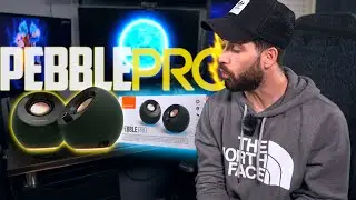 Creative Minimalist PC Bluetooth Speakers! - (PEBBLE PRO)