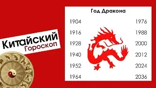 Китайский гороскоп - дракон