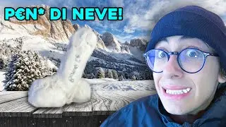 HO COSTRUITO UN PUCA**O DI NEVE