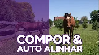 COMO COMPOR E AUTO ALINHAR IMAGENS NO PHOTOPEA