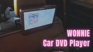 WONNIE Dual Screen Car DVD Player Review | Portable CD Players for Kids