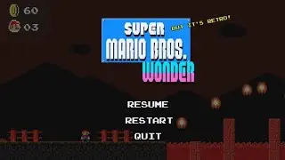 Super Mario Wonder But it's Retro Fan Game Gameplay Showcas Android PC