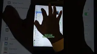 How to active dark mode on apple iPad ? kese dark mode active kare ipad /iphone pe . apple iPad.